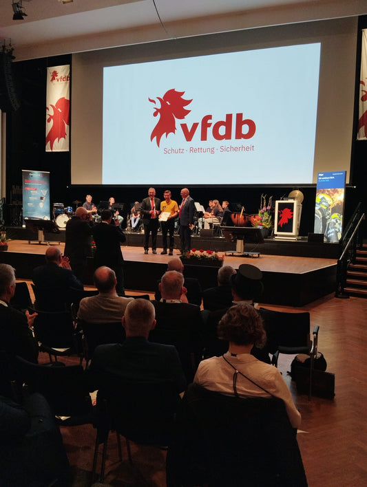 vfdb-Excellence Award für modulares Löschsystem SnakE von Rescuevation