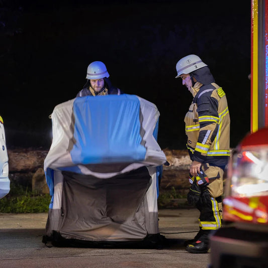 EasyToilet SOS - mobile toilet for fire service equipment