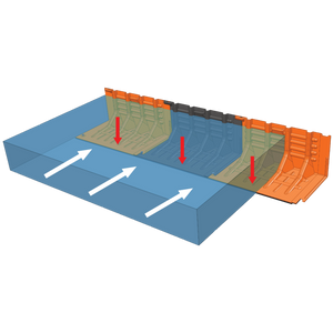 Beaver Flood Fence - 3D Feuerwehr Systemtrenner Geschenk