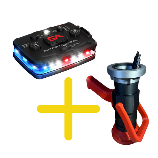 Guardian Angel + Firefighter Pen Holder