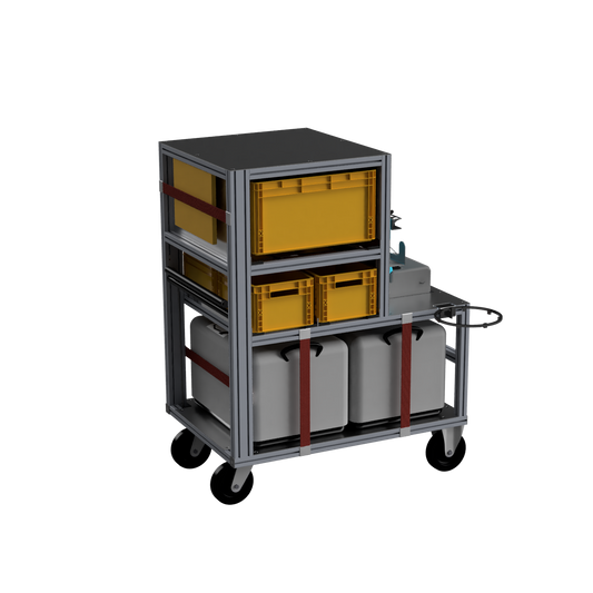 Rescuevation® Rollcontainer Hygiene mit Toilette (Optional)