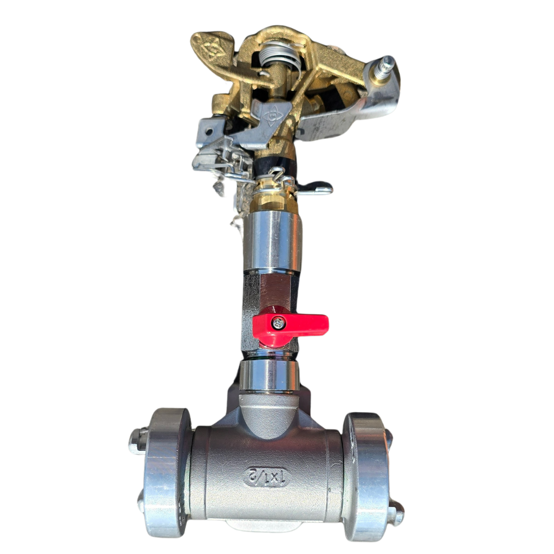 SnakE vegetation fire circular sprinkler