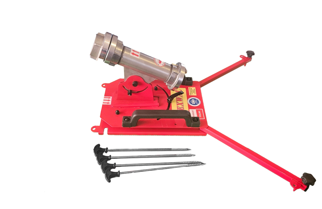 Rescuevation Universal Launcher - Jet pipe to portable launcher