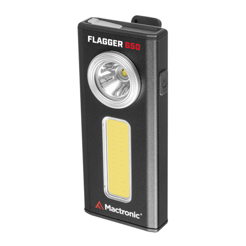 Mactronic Flagger 650 PHH1073 Handtaschenlampe freigestellt – Produktfoto Nr. 1 mit 500 lm, IPX4
