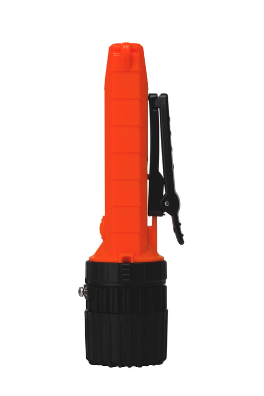 Mactronic M-FIRE FOCUS Ex – ATEX-Taschenlampe mit Fokusverstellung | 235 lm | IP67 | Zone 0 – Seitenansicht