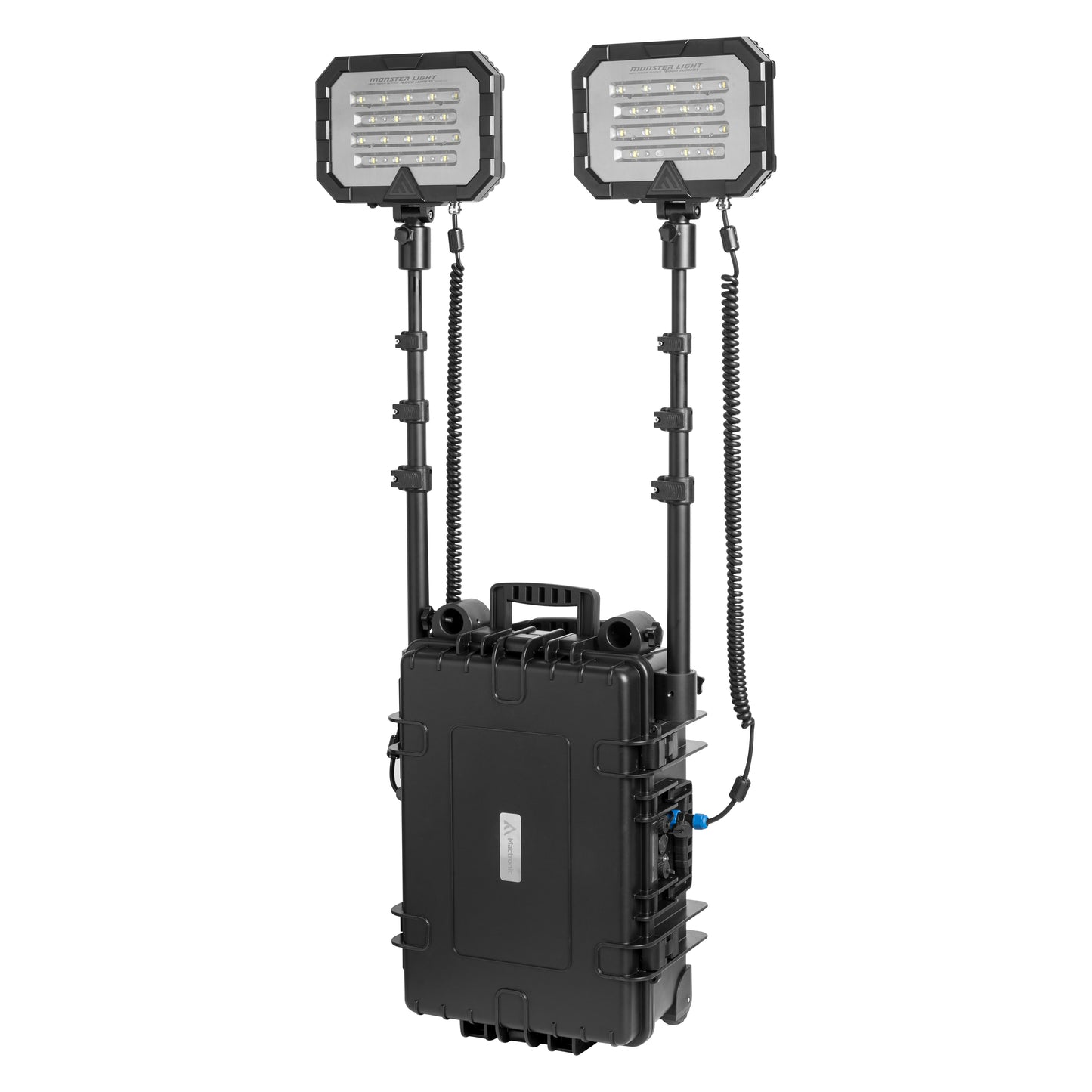 Mactronic Monster Light Twin – Portables Flächenlicht | 36.000 lm | IP66 | 7 Modi | Power-Bank
