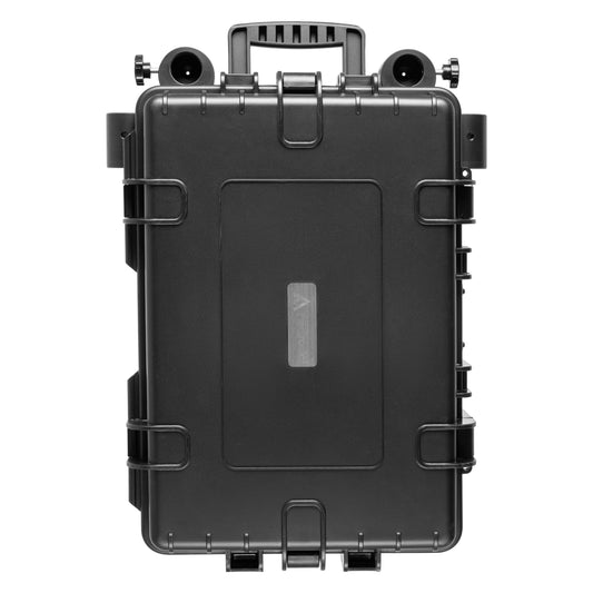 Mactronic Monster Light Twin – Portables Flächenlicht | 36.000 lm | IP66 | 7 Modi | Power-Bank – Seitenansicht