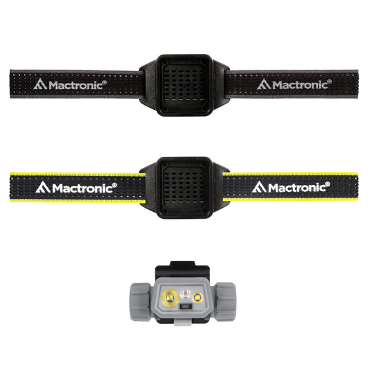 Mactronic Prism THL0141 – Taktische Stirnlampe mit NVG-Halterung und RGB, 650 lm, IPX7 – Seitenansicht