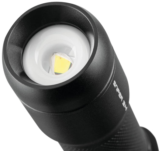 Mactronic Sniper 3.4 THH0012 – Taktische Handtaschenlampe mit Focus, 600 lm, IP66 – Seitenansicht