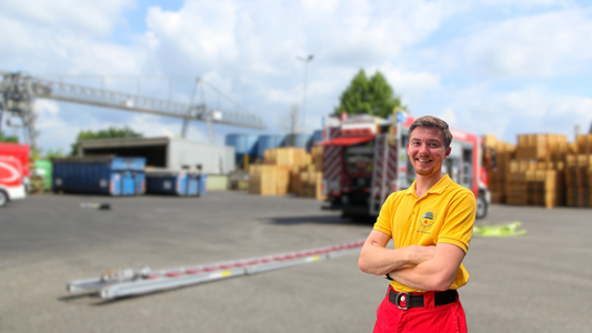 Rescuevation Löschigel 1. Platz Jugend forscht Jan Heinemann