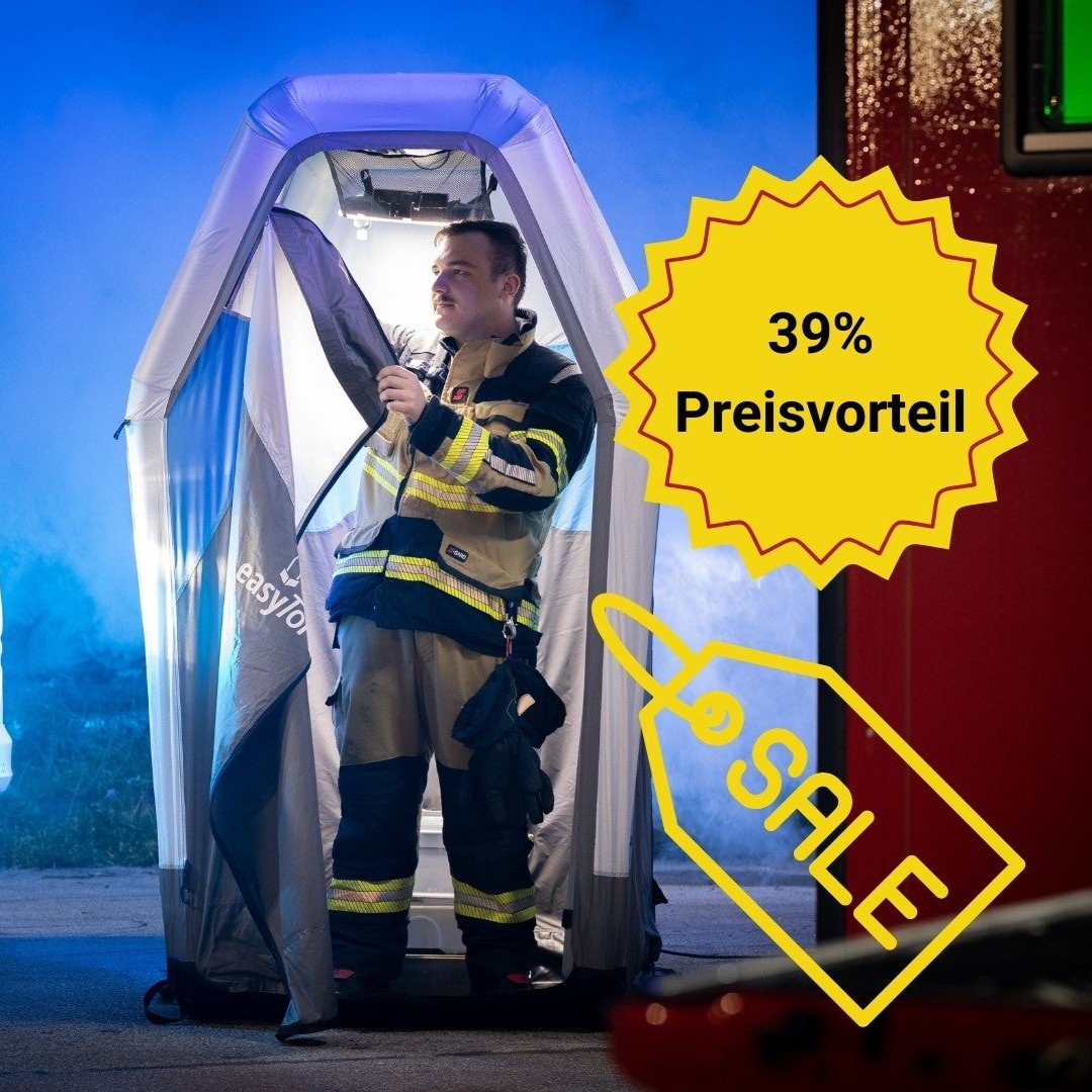 Load video: mobile Toilette für die Feuerwehr und Campingtoilette für Katastrophenschutz, Anwendungsvideo