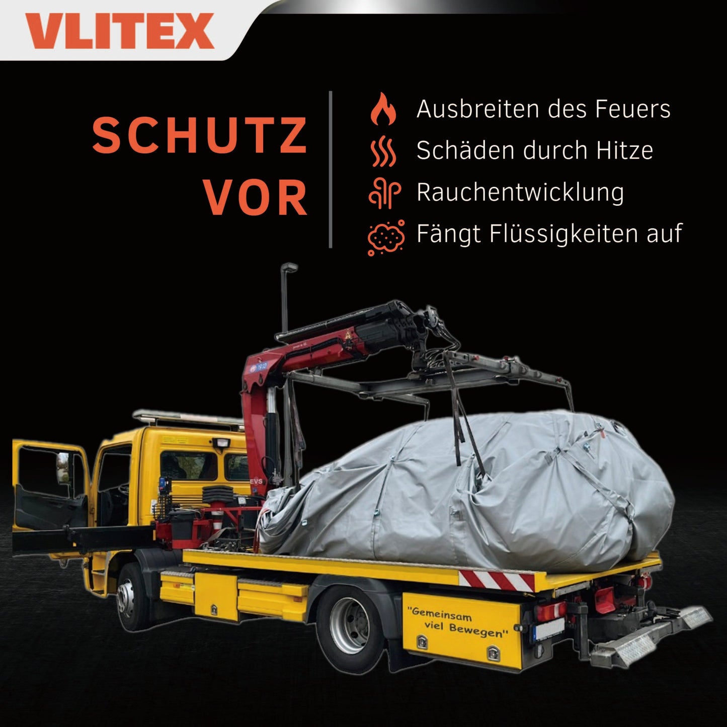 Vlitex Car Service Set, Anwendung Vollabdeckung E-Auto