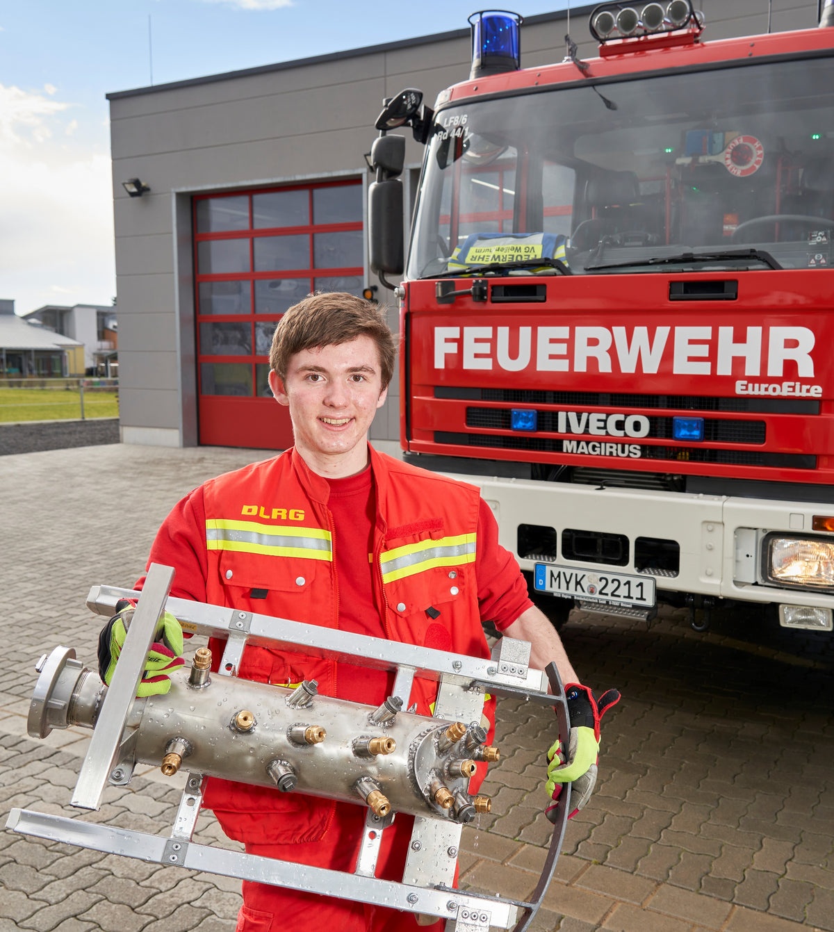 Jan Heinemann bei der Preisverleihung von Jugend forscht
