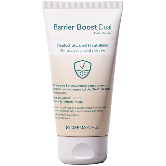 BarrierBoost Dual - professionelles Kombi-Produkt für Hautschutz und Hautpflege