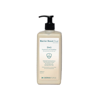 BarrierBoost Dual 500 ml Pumpspender, Hautschutz für die ganze Mannschaft