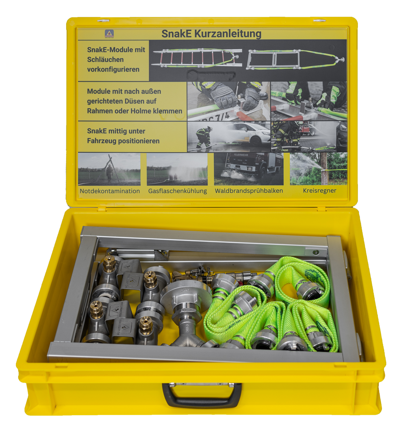 SnakE® für E-Fahrzeugbrände