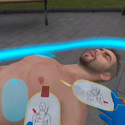 VR Reanimationstraining - VR Reanimationstraining Simulation Feuerwehr