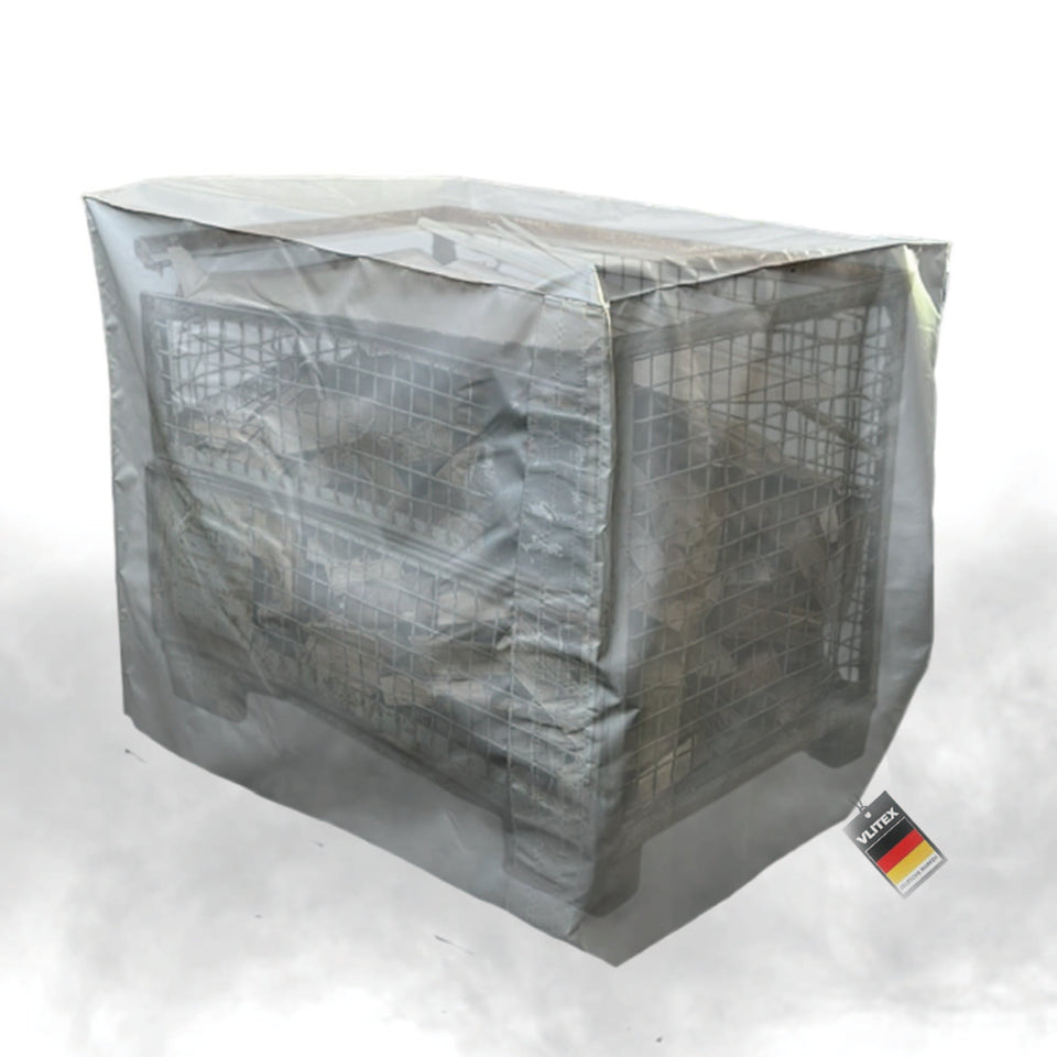 Vlitex PREMIUM Brandbegrenzungshaube, Frontansicht für Lithium-Akku-Sicherung