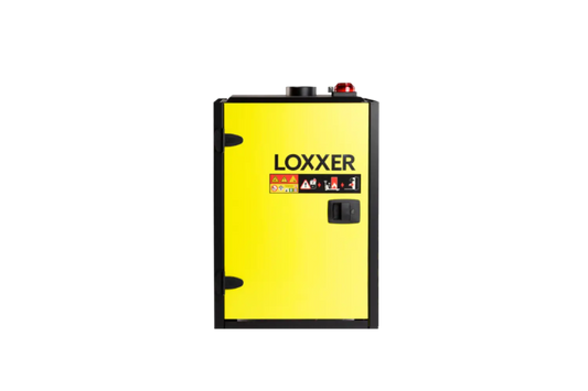 LOXXER LOXK1100 VDMA Schrank – kompakter Akku-Sicherheitsschrank, freigestellt