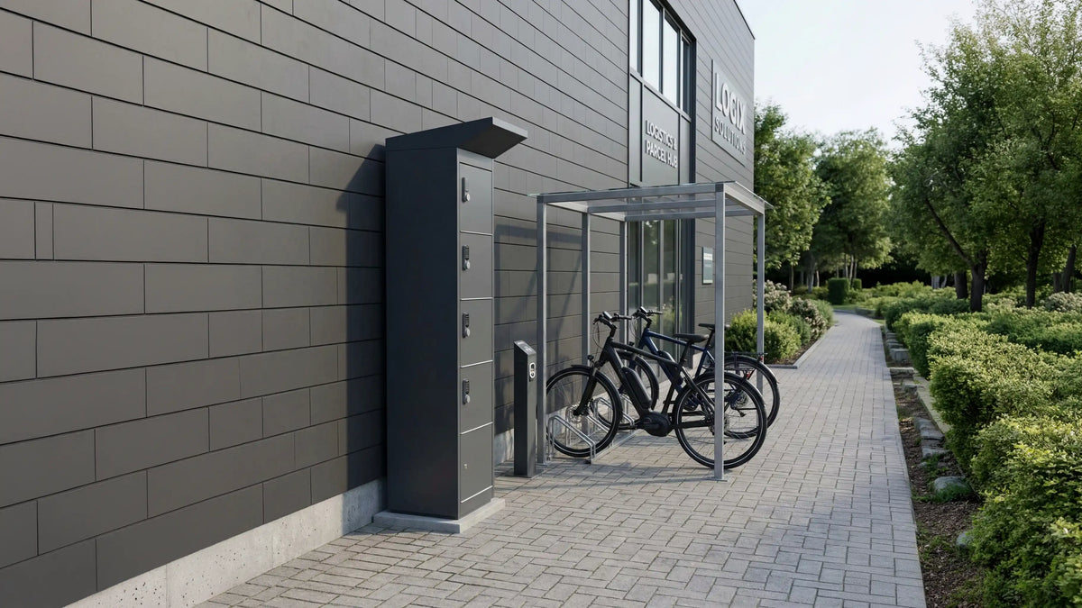 Outdoor Locker im Betriebseinsatz