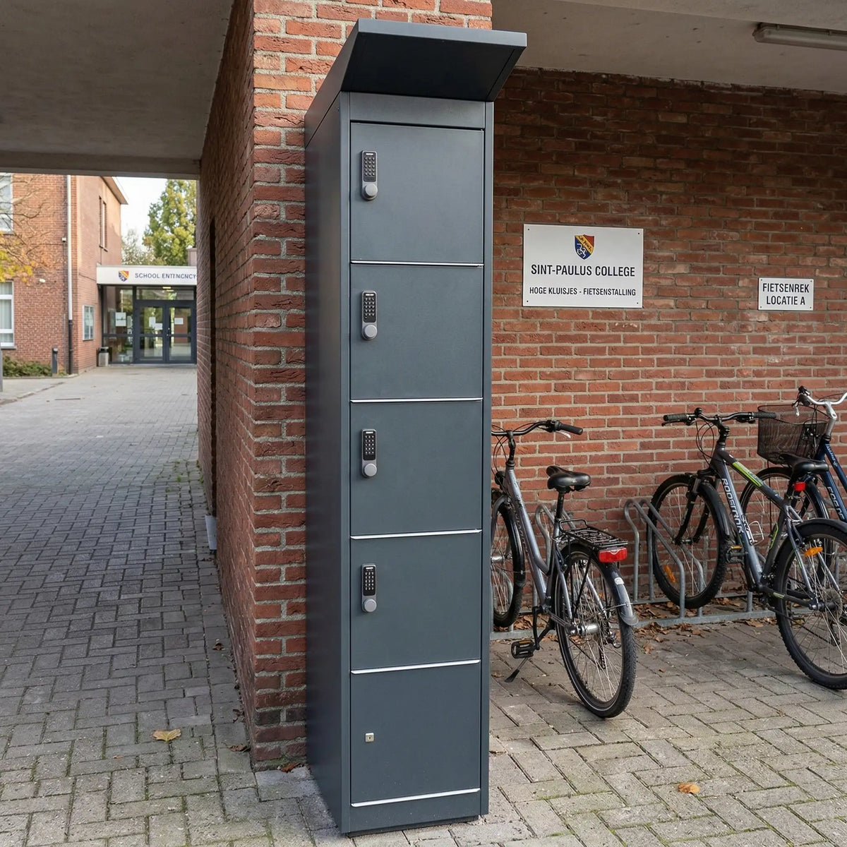 Outdoor Locker am Schulstandort