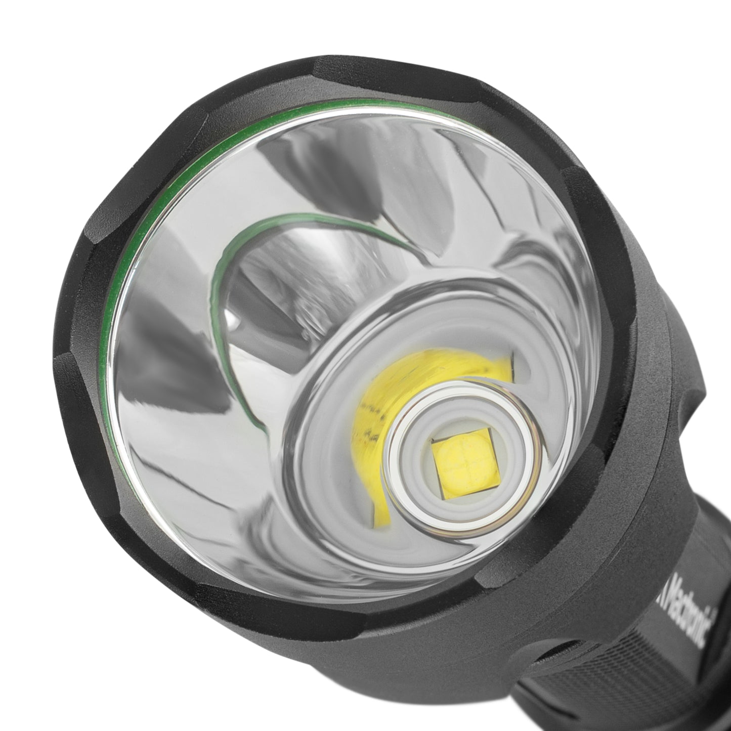 Mactronic Black Eye 1550 THH0047 Handtaschenlampe freigestellt – Produktfoto Nr. 3 mit 1550 lm, IP65
