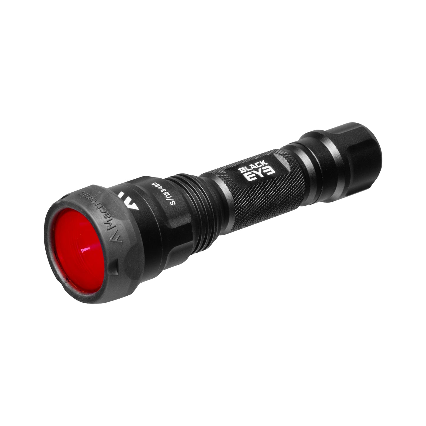 Mactronic Black Eye 650 Handtaschenlampe freigestellt – Produktfoto Nr. 8 auf weissem Hintergrund