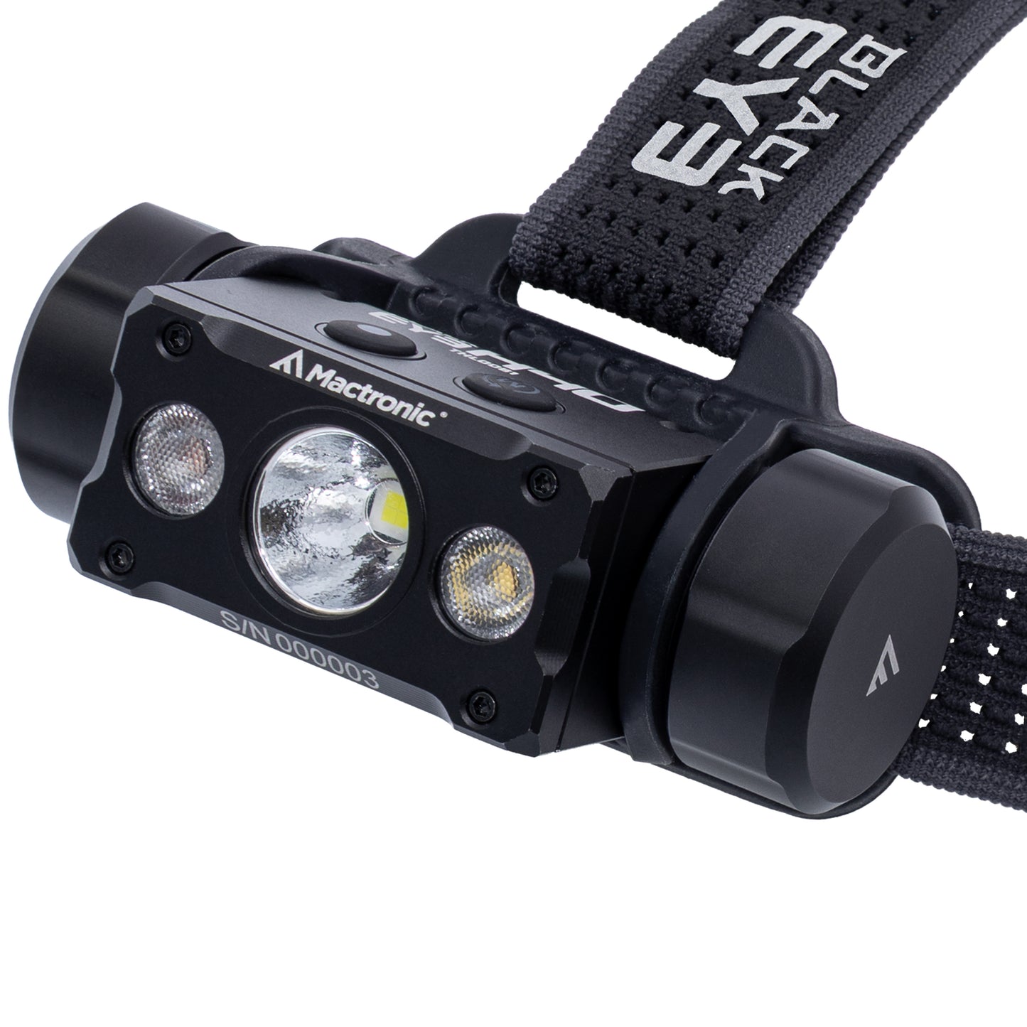 Mactronic Black Eye H40 THL0061 Stirnlampe freigestellt – Produktfoto Nr. 3 mit 4000 lm, IPX6