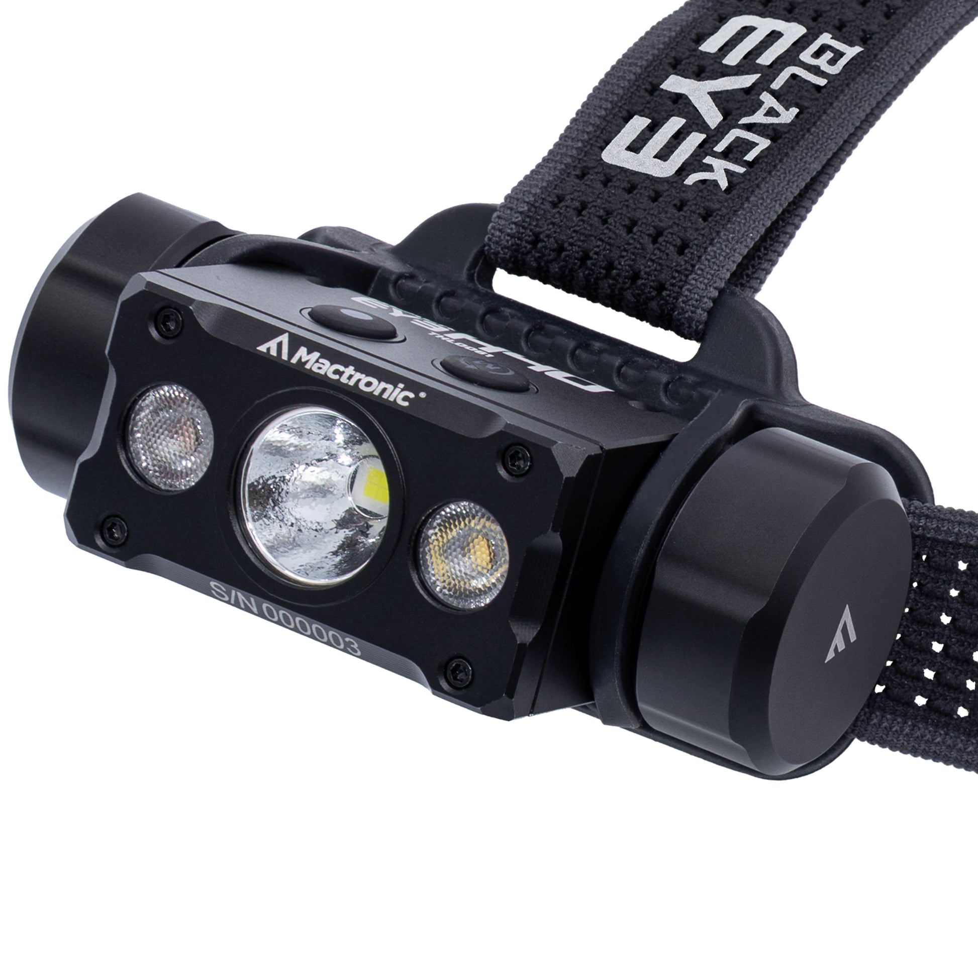 Mactronic Black Eye H40 THL0061 Stirnlampe freigestellt – Produktfoto Nr. 3 mit 4000 lm, IPX6