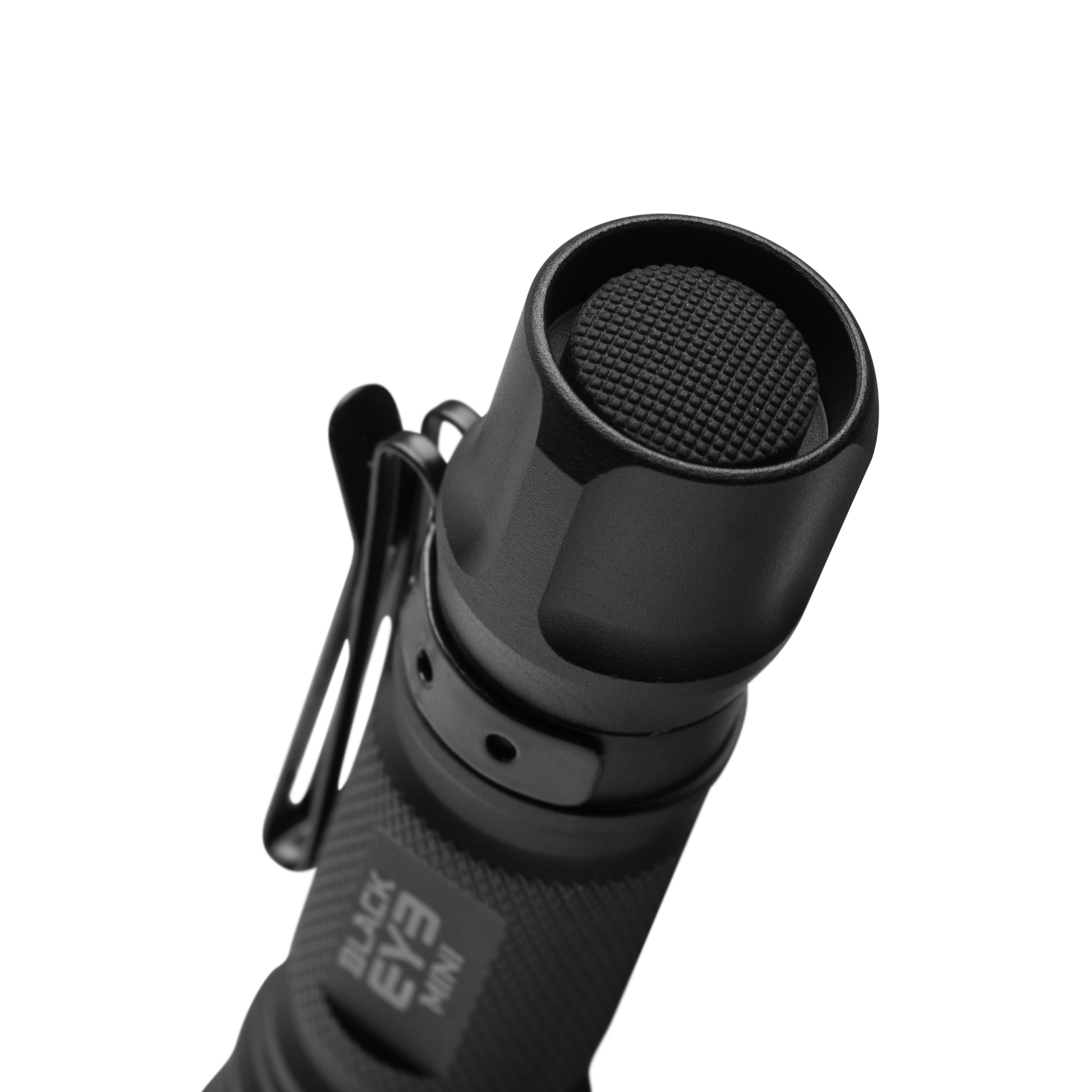 Mactronic Black Eye Mini Handtaschenlampe freigestellt – Produktfoto Nr. 3A auf weissem Hintergrund