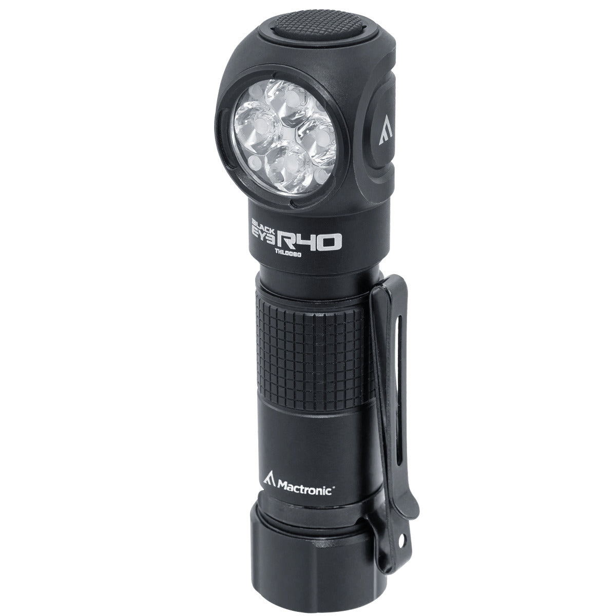 Mactronic Black Eye R40 THL0060 Handtaschenlampe freigestellt – Produktfoto Nr. 2 mit 4000 lm, IPX8