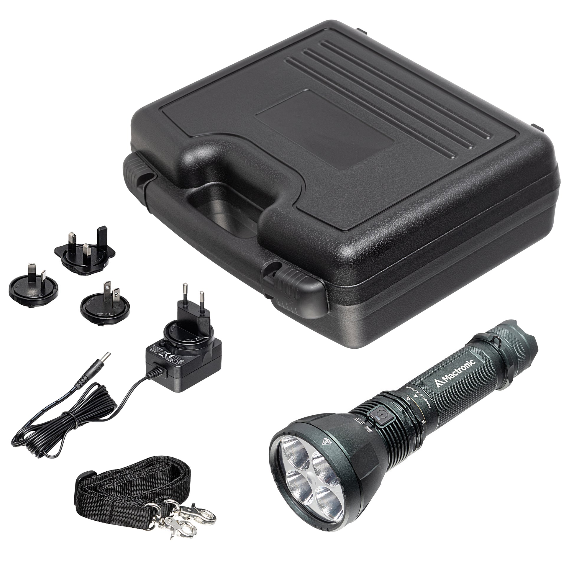 Mactronic Blitz K14 Suchscheinwerfer freigestellt – Produktfoto Nr. 6A mit 14 000 lm