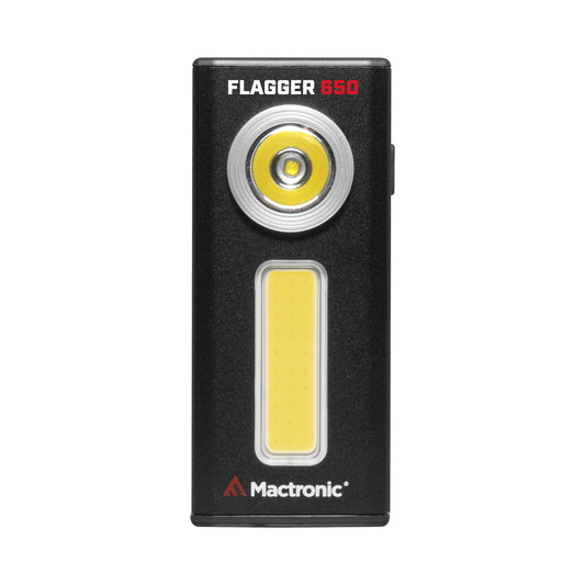 Mactronic Flagger 650 PHH1073 Handtaschenlampe freigestellt – Produktfoto Nr. 2 mit 500 lm, IPX4