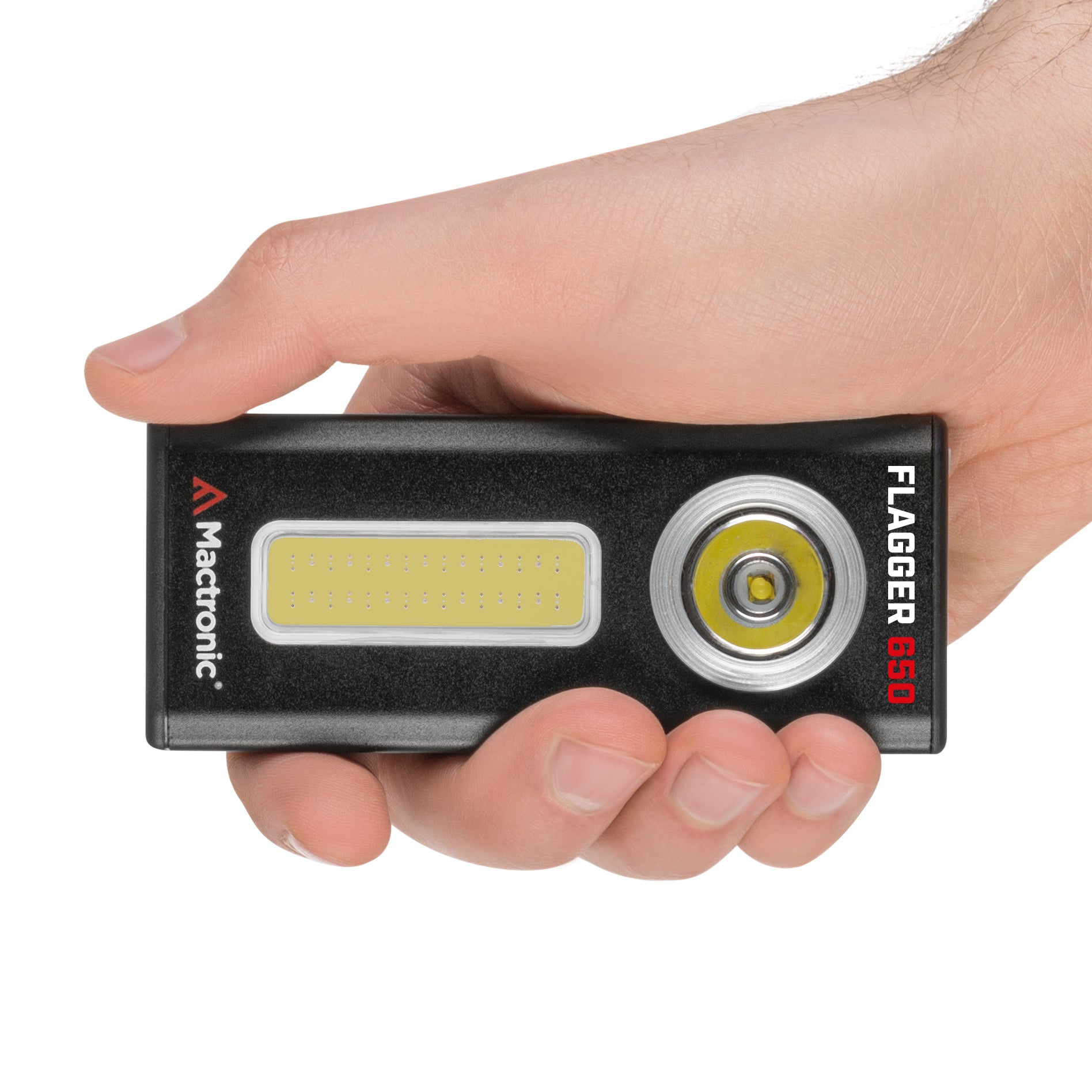 Mactronic Flagger 650 PHH1073 Handtaschenlampe freigestellt – Produktfoto Nr. 5 mit 500 lm, IPX4