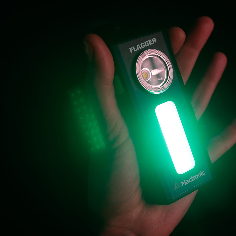 Mactronic Flagger Handtaschenlampe im praktischen Einsatz – Anwendungsbild Nr. 1