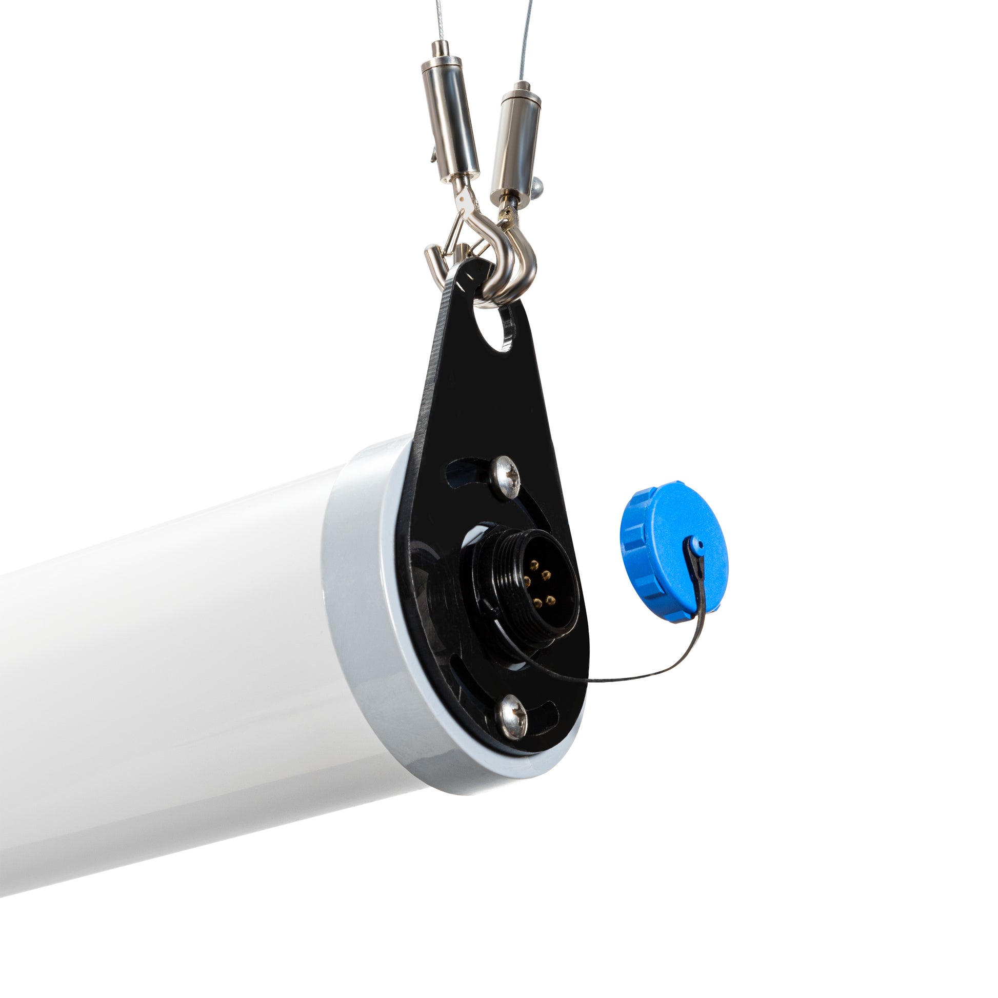 Mactronic Galaxy OPL Blue – Zeltlampe 2500 lm (Weiß/Blau) – Seitenansicht