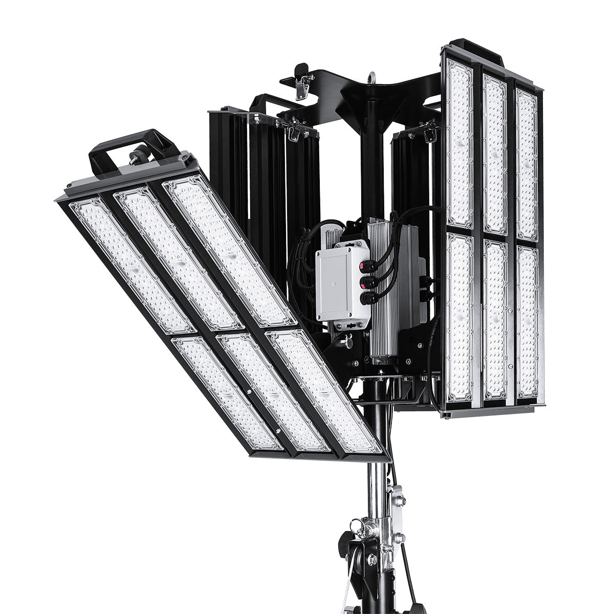 Mactronic HALO 100K – Profi-Flächenstrahler | 100.000 lm | IP65/IK08 | 24 Panels | Dimmbar – Ansicht 6