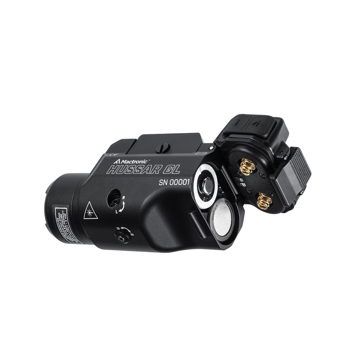 Mactronic Hussar GL THG0011 – Taktische Pistolenleuchte mit Grünlaser, 900 lm, IPX6 – Ansicht 5