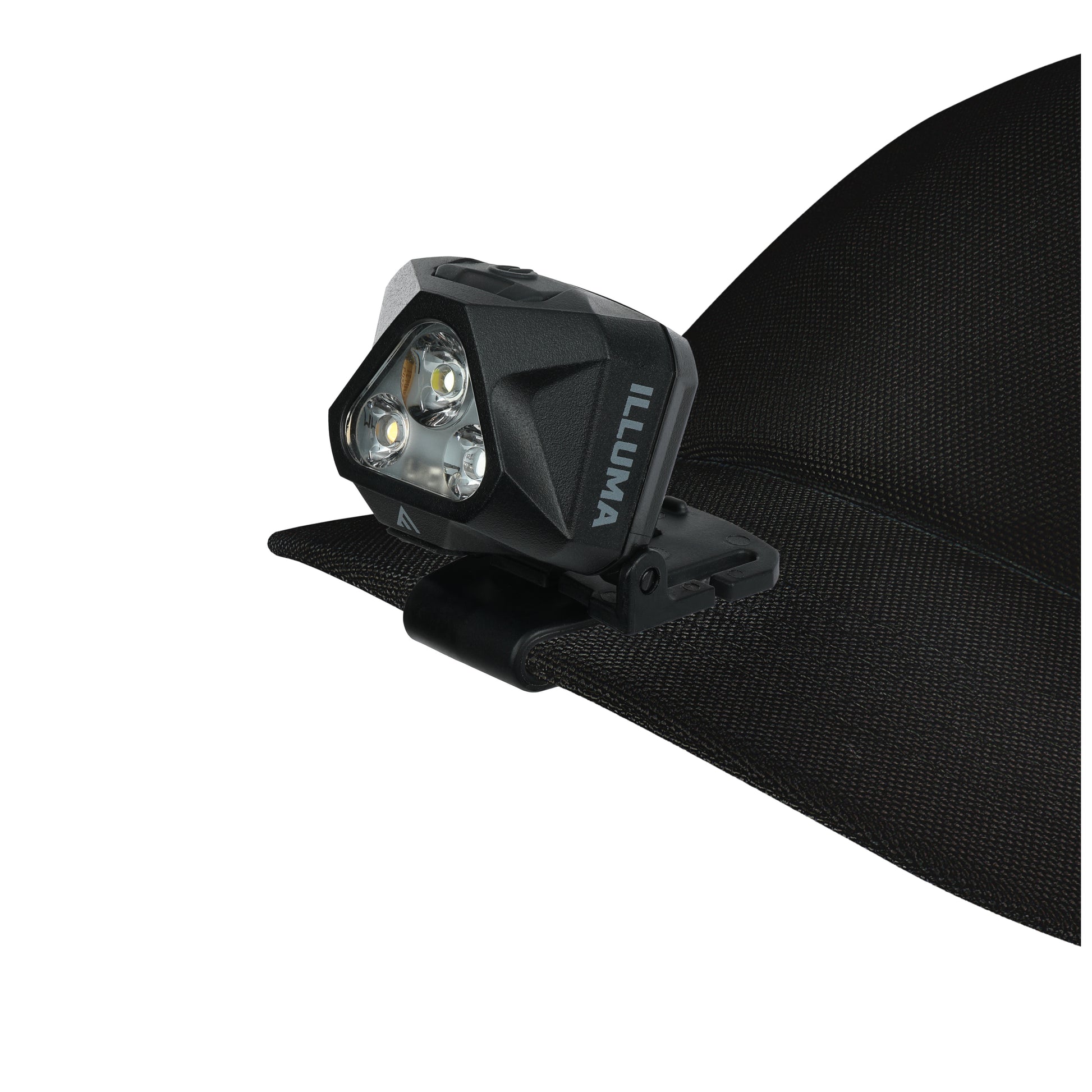 Mactronic Illuma – Stirnlampe 430 lm / 130 m (Li-Po, CW/WW/Rot) – Detailansicht