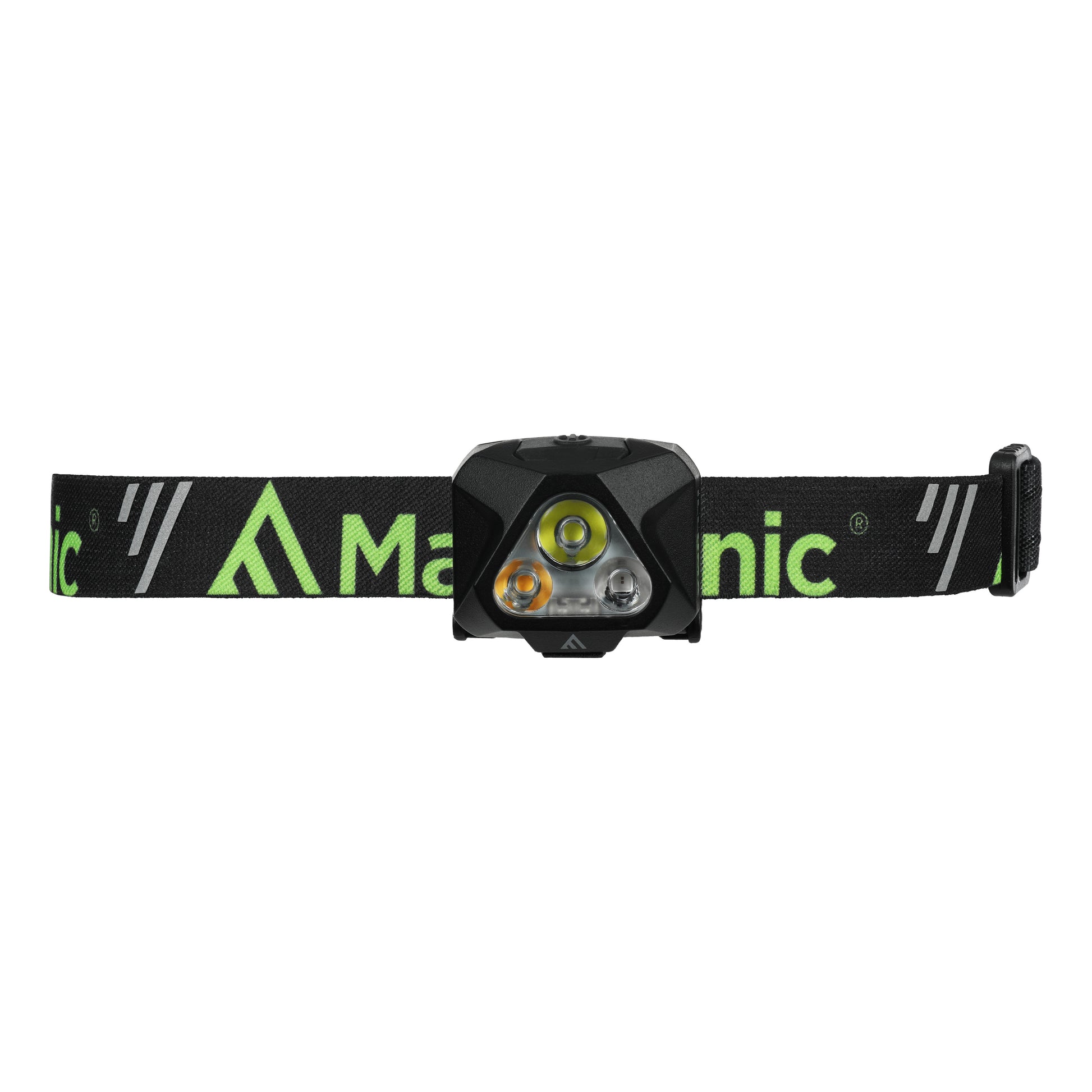 Mactronic Illuma AHL0081 – Stirnlampe mit Kaltweiß/Warmweiß/Rot und ADS, 430 lm, IPX4 – Detailansicht