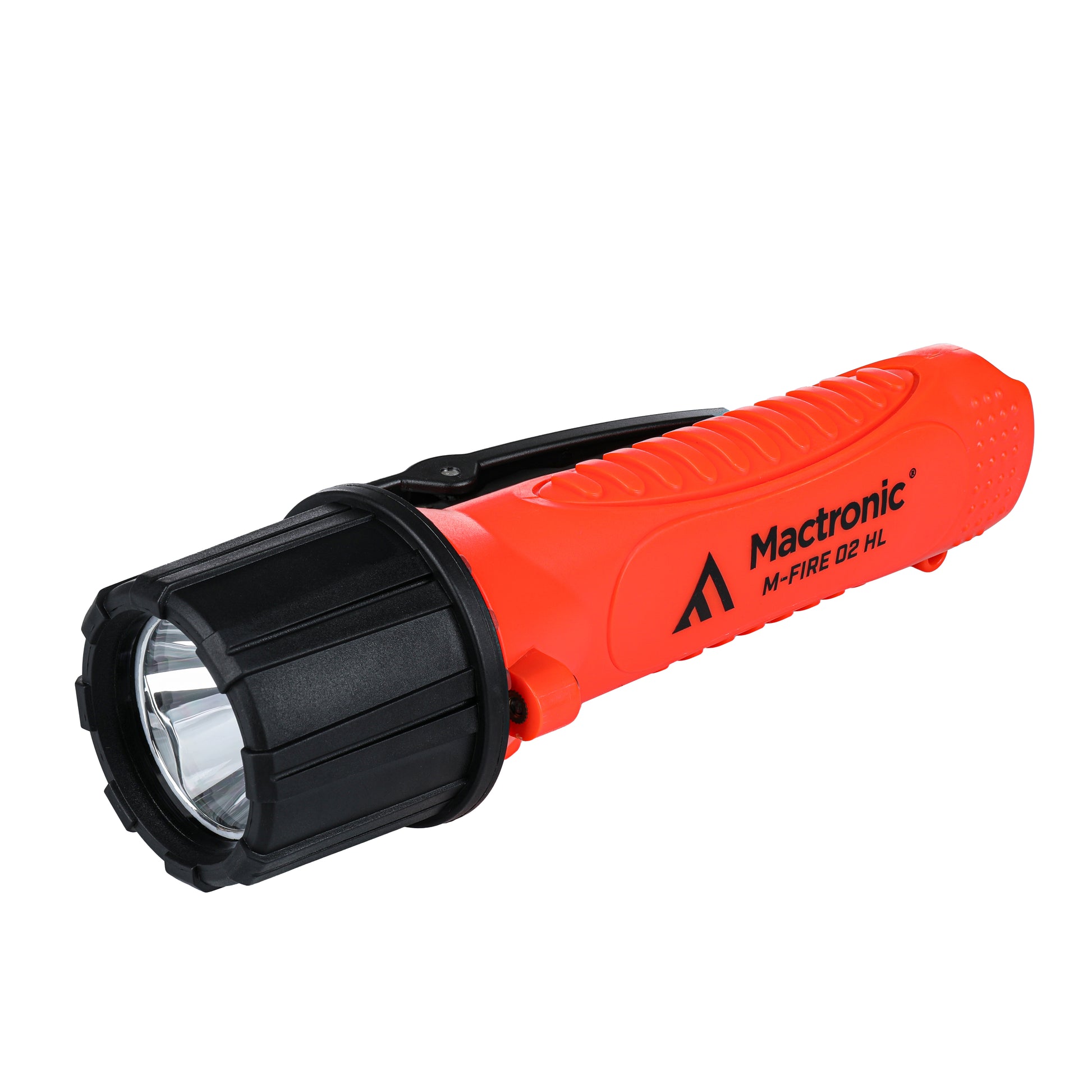 Mactronic M-FIRE 02 HL – ATEX-Taschenlampe | 290 lm | 160 m | IPX7 | Ex-Schutz – Detailansicht