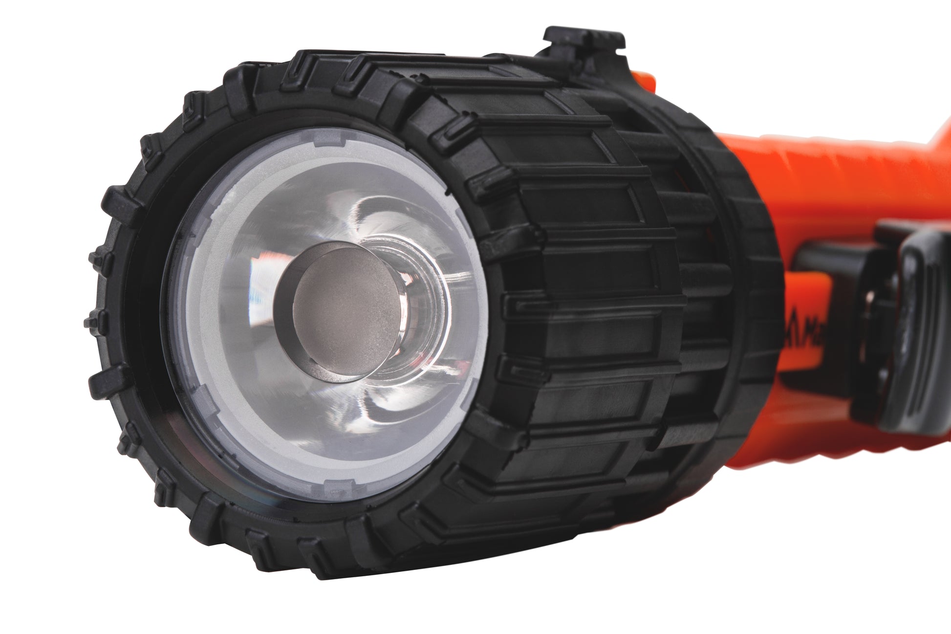 Mactronic M-FIRE FOCUS Ex – ATEX-Taschenlampe mit Fokusverstellung | 235 lm | IP67 | Zone 0 – Rückansicht