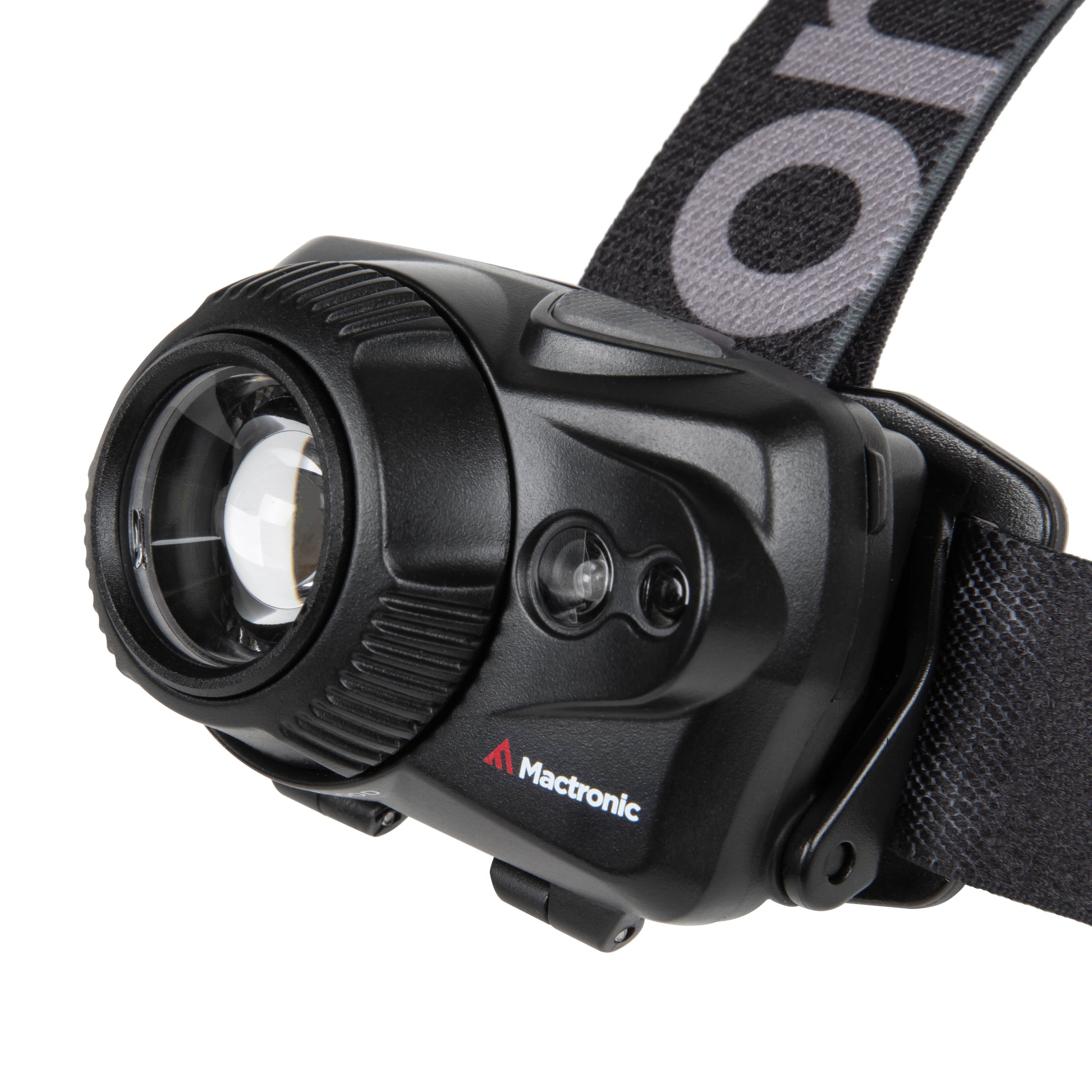 Mactronic Maverick AHL0053 – Stirnlampe mit Dual-Source und Fokus, 595 lm, IP64 – Rückansicht