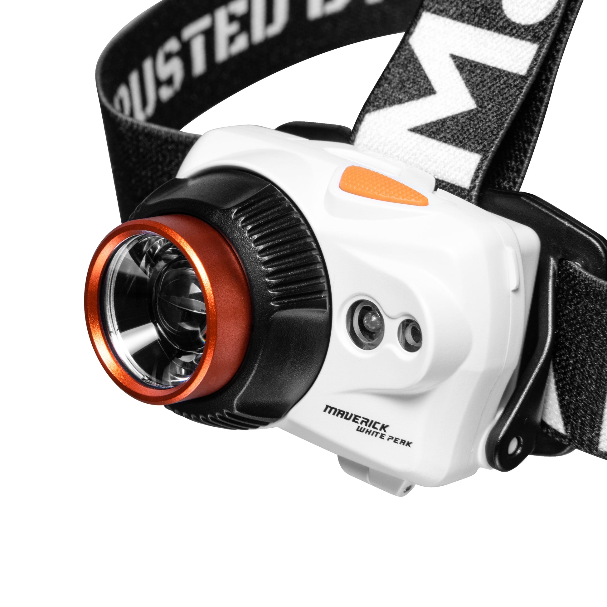 Mactronic Maverick White Peak AHL0052 – Stirnlampe mit Fokus und Bewegungssensor, 320 lm, IP64 – Detailansicht