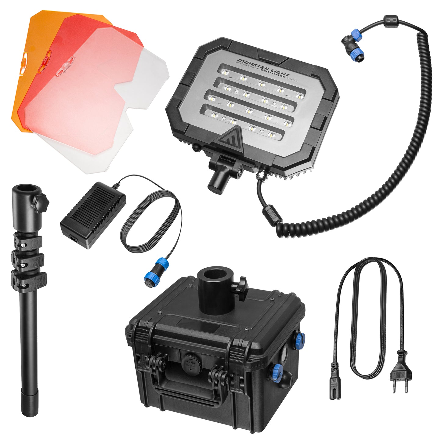 Mactronic Monster Light Mini – Kompaktes Flächenlicht | 18.000 lm | IP66 | 23 h Laufzeit – Ansicht 13