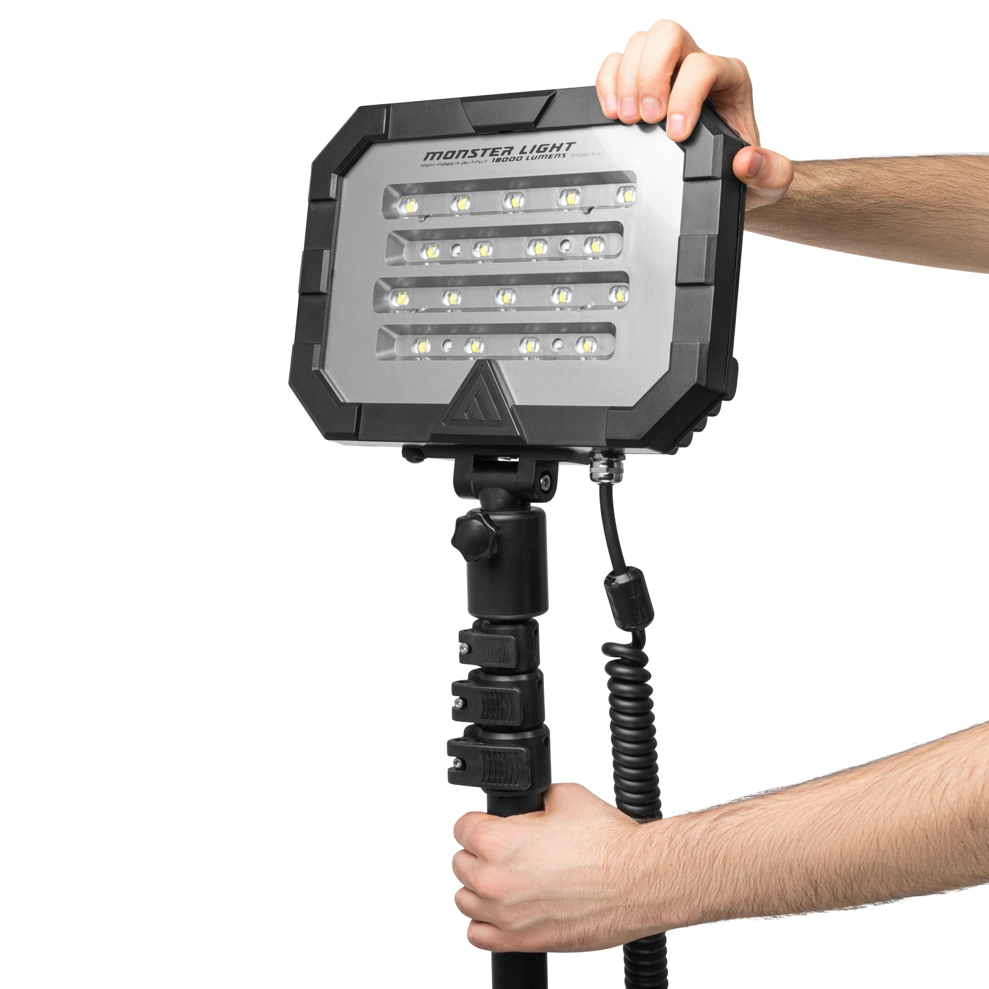 Mactronic Monster Light Mini Rescue – Rettungs-Flächenlicht | 18.000 lm | IP66 | Orange – Ansicht 19
