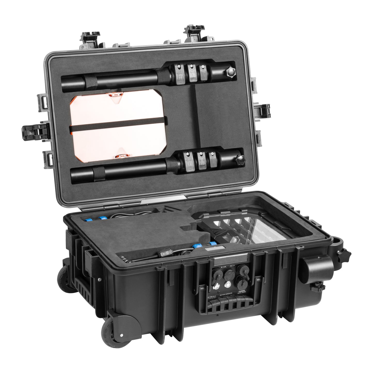 Mactronic Monster Light Twin – Portables Flächenlicht | 36.000 lm | IP66 | 7 Modi | Power-Bank