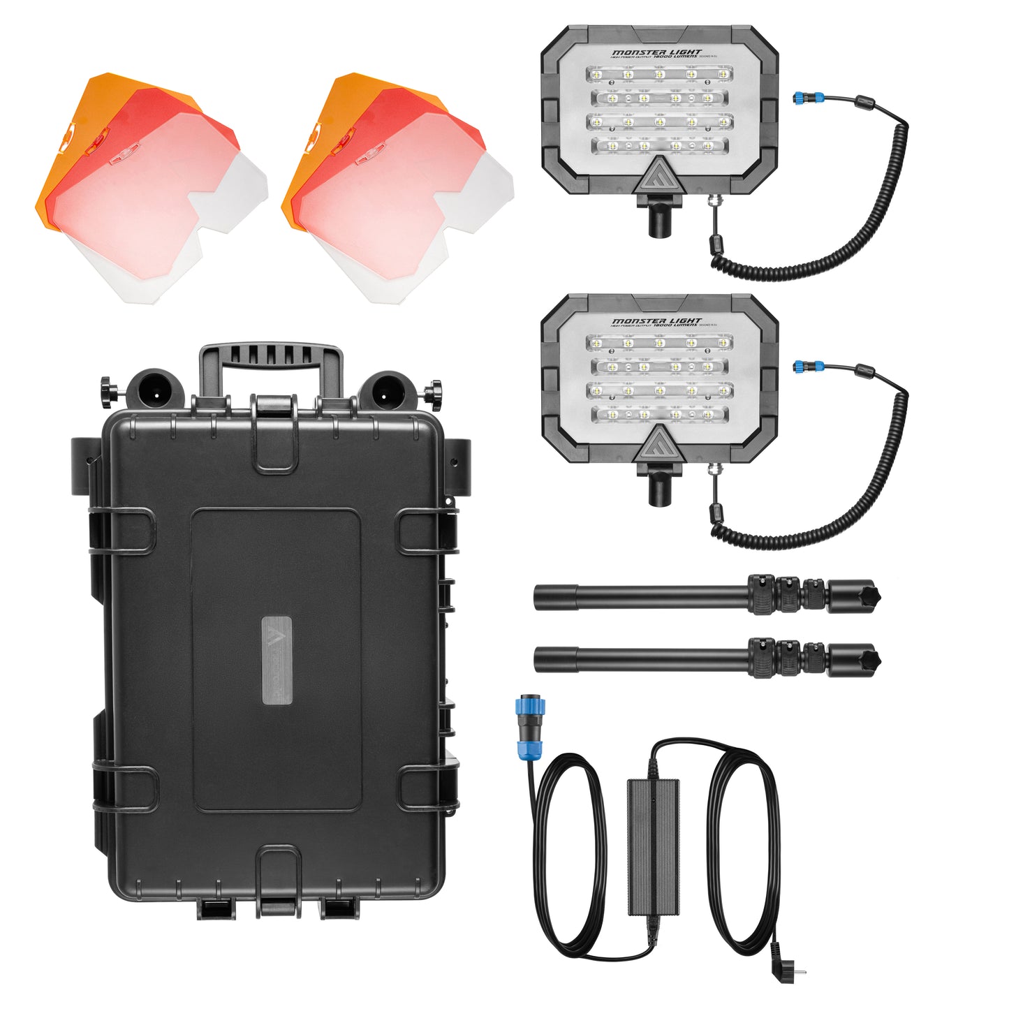 Mactronic Monster Light Twin – Portables Flächenlicht | 36.000 lm | IP66 | 7 Modi | Power-Bank – Ansicht 17