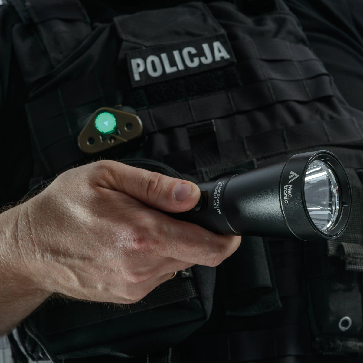 Mactronic Nomad 03 THL0022MN – Taktische Stirnlampe mit RGB-Filtern und NVG-Halterung, 340 lm, IP64 – Ansicht 8