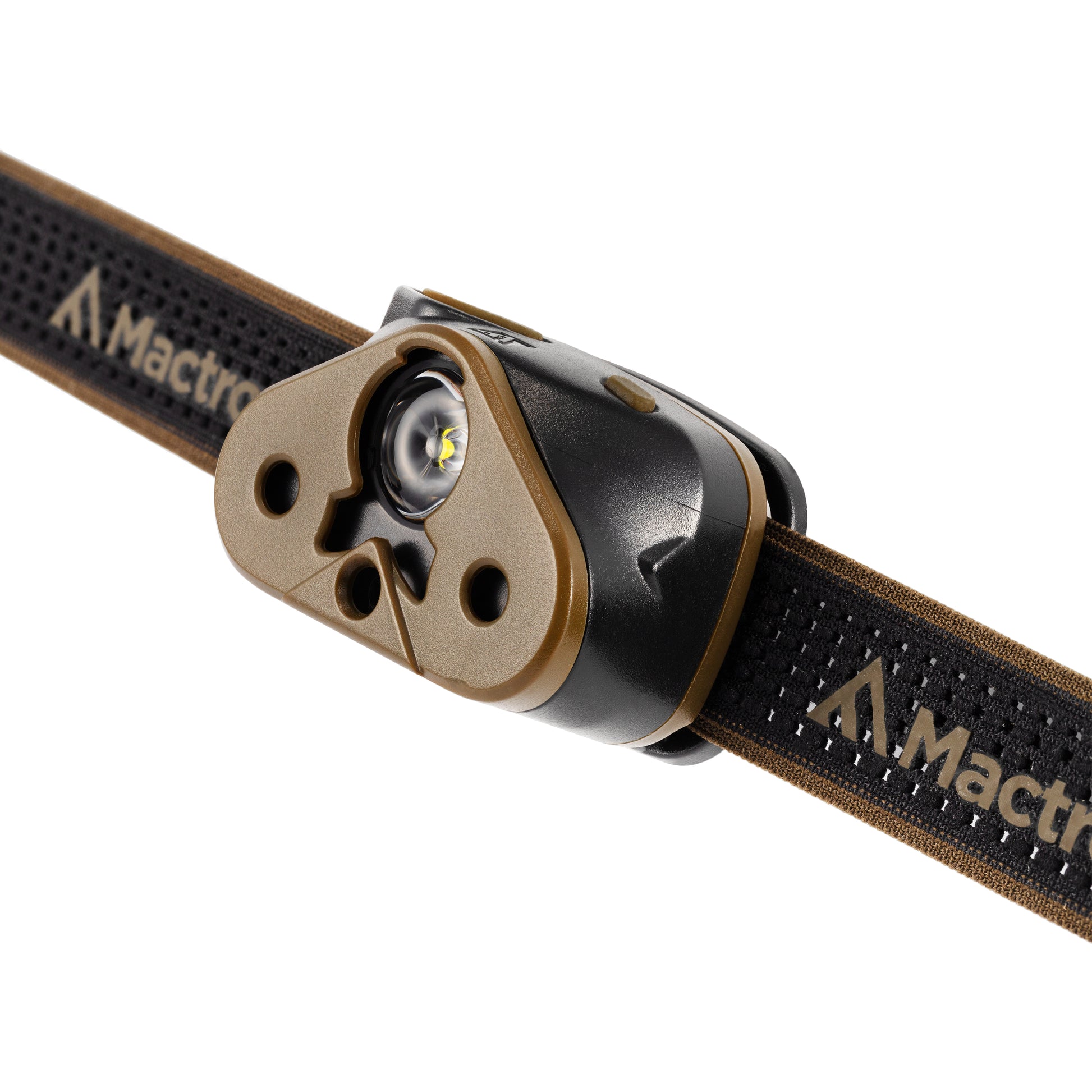 Mactronic Nomad 03 THL0022MN – Taktische Stirnlampe mit RGB-Filtern und NVG-Halterung, 340 lm, IP64 – Rückansicht